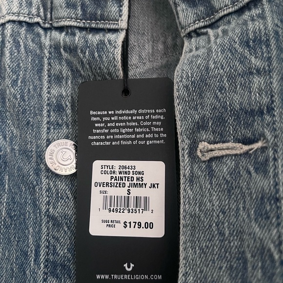 True Religion Jean jacket - Picture 4 of 7